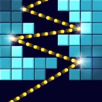 bricks balls action android application logo